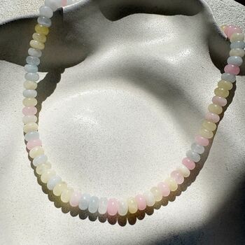 Pastel Candy Beaded Necklace, 3 of 4