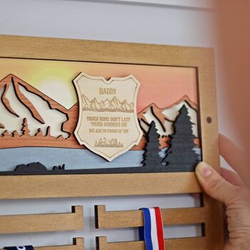 Runners 3D Medal Hanger, 2 of 11