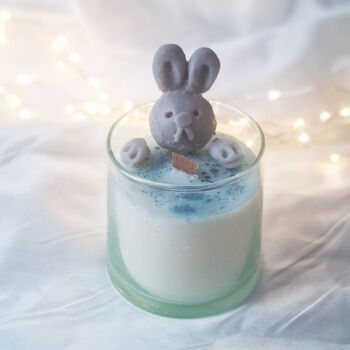 Hand Poured Bunny Relaxing Candle, 5 of 10