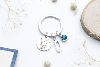 I Love You, Holding Hands Gesture Necklace. Valentine's Gift, 2 of 8