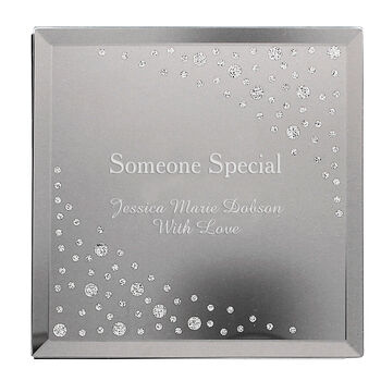 Personalised Diamante Trinket Box With Name, 5 of 10