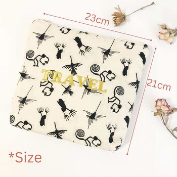 Personalised Pouch, Padded Pouch, Travel Pouch, 6 of 6