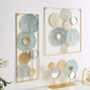 Metal Wall Art ‘Flower Collection’, Five Pieces, thumbnail 1 of 4