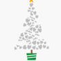 Personalised 'Christmas Tree' Family Christmas Print, thumbnail 2 of 7