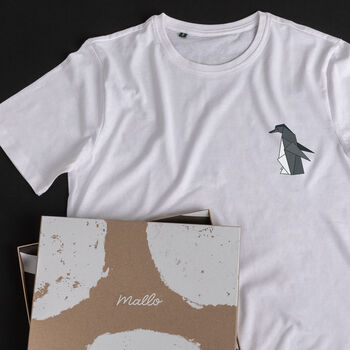 Origami Penguin Printed T Shirt, 3 of 7