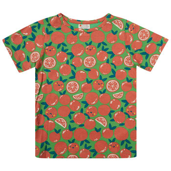 All Over Print T Shirt Oranges, 8 of 8