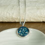 Memorial Ashes Disc Necklace, thumbnail 2 of 6