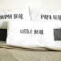 'Papa Bear/Mama Bear/Little Bear' Pillow Case Set, thumbnail 1 of 8