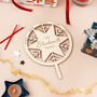 Family Christmas Snowflake Tree Topper, thumbnail 2 of 11