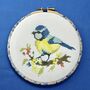 Blue Tit And Blossom Cross Stitch Wall Hanging Kit, thumbnail 2 of 12