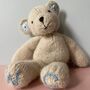 Personalised Knitted Teddy Bear, thumbnail 5 of 5
