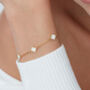 Clover Chain Bracelet, thumbnail 3 of 6