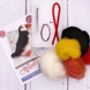 Atlantic Puffin Needle Felting Craft Kit, thumbnail 2 of 3