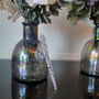 Ice Blue Bouquet And Vase Set, thumbnail 2 of 3