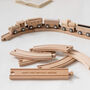 Personalised Wooden Train Set And Oval Track, thumbnail 6 of 7
