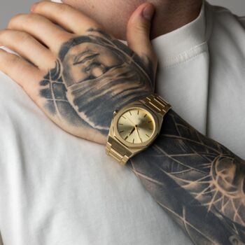 Mens Watch Stainless Steel Adjustable Wrist Watch, 11 of 12