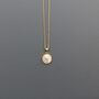 Mother Of Pearl Disc Necklace, thumbnail 5 of 6