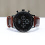 Architect Motivator In Black With Walnut Strap, thumbnail 2 of 4