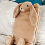 Brown Bunny Hot Water Bottle Cover, Pyjama Case Nb, thumbnail 2 of 4