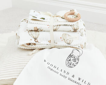 Baby Girl Gift, Handmade Blanket And Lovey Set, 9 of 11