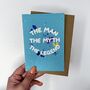 Father's Day Card 'The Man The Myth The Legend', thumbnail 3 of 3