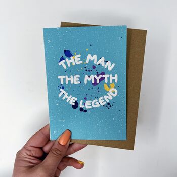 Father's Day Card 'The Man The Myth The Legend', 3 of 3