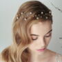 Starburst Swarovski Crystal Bridal Hairvine Larissa, thumbnail 1 of 12