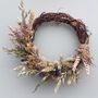 Dried Flower Natural Wreath, thumbnail 1 of 5