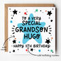 Grandson Birthday Card Any Age, thumbnail 1 of 6