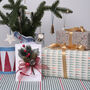 Apple Sprig Personalised Christmas Card, thumbnail 5 of 7