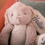 Personalised Rabbit And Matching Blanket Soft Toy, thumbnail 6 of 12