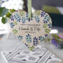 Happy Engagement Wooden Heart Decoration Gift, thumbnail 9 of 12