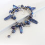 Unusual Assorted Freshwater Pearl Bracelet On Sterling Silver Chain, thumbnail 9 of 12