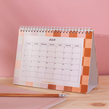 2023 Desk Calendar A5 | Checkers Pastels, 8 of 12