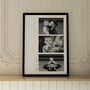 Personalised Fathers Day Photo Print Collage Gift, thumbnail 1 of 7