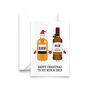 'Rum And Only' Christmas Card For Partner, thumbnail 2 of 2