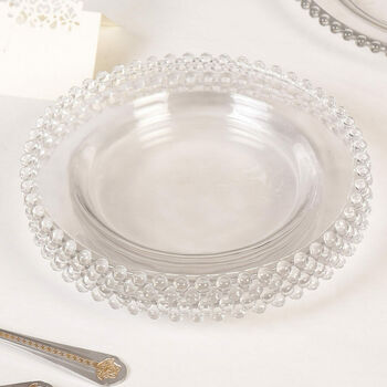 Bella Perle Glass Side Plate Set, 5 of 8