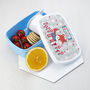 Personalised Playful Fox Lunch Box, thumbnail 1 of 3