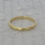 Textured Gold Wedding Ring, thumbnail 5 of 6