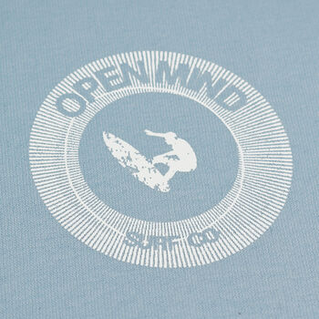 Open Mind Blue Surf Sweatshirt, 2 of 6