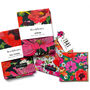 Summer Poppies Kitchen Accessories Card And Gift Set, thumbnail 1 of 12