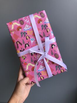 Girls Wrapping Paper, 3 of 5