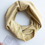 Washable Seamless Snood With Filter Inserts, thumbnail 1 of 8