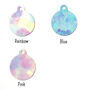Watercolour Personalised Dog ID Name Tag Bauble, thumbnail 2 of 12
