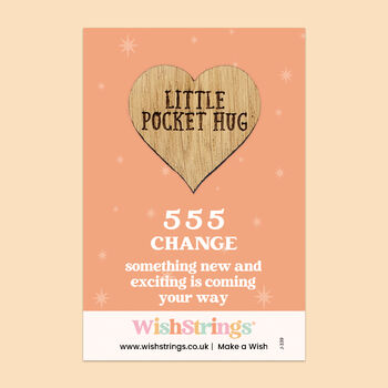 Your Angel Number Pocket Hug Gift, 6 of 12