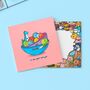 Dinosaur Bowl Card | Cute Greeting Cards, thumbnail 4 of 4