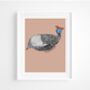Guineafowl Print On Pink, thumbnail 1 of 5