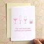 Personalised Glasses Birthday Card, thumbnail 1 of 8