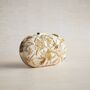 Maisha Ivory Silk Oval Clutch, thumbnail 8 of 9