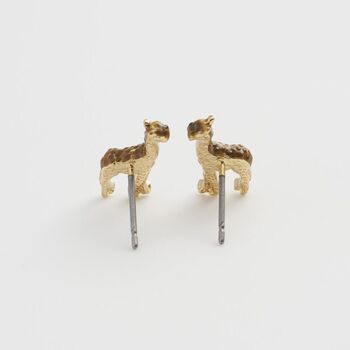 Giraffe Stud Earrings, 4 of 7